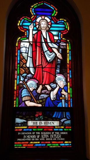 easter stained glass HUC